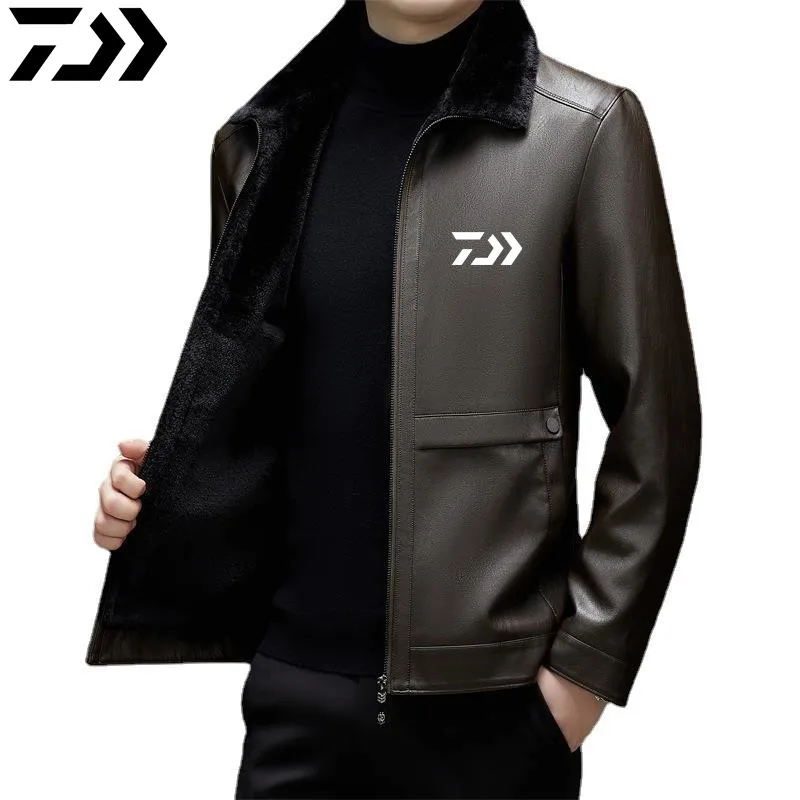 Daiwa 2024 New Winter Fishing Jacket Men Outdoor Fleece Thickened Mountaineering Suit Waterproof Windproof Warm Fishing Clothing
Daiwa 2024 New Winter Fishing Jacket Men Outdoor Fleece Thickened Mountaineering Suit Waterproof Windproof Warm Fishing Clothing