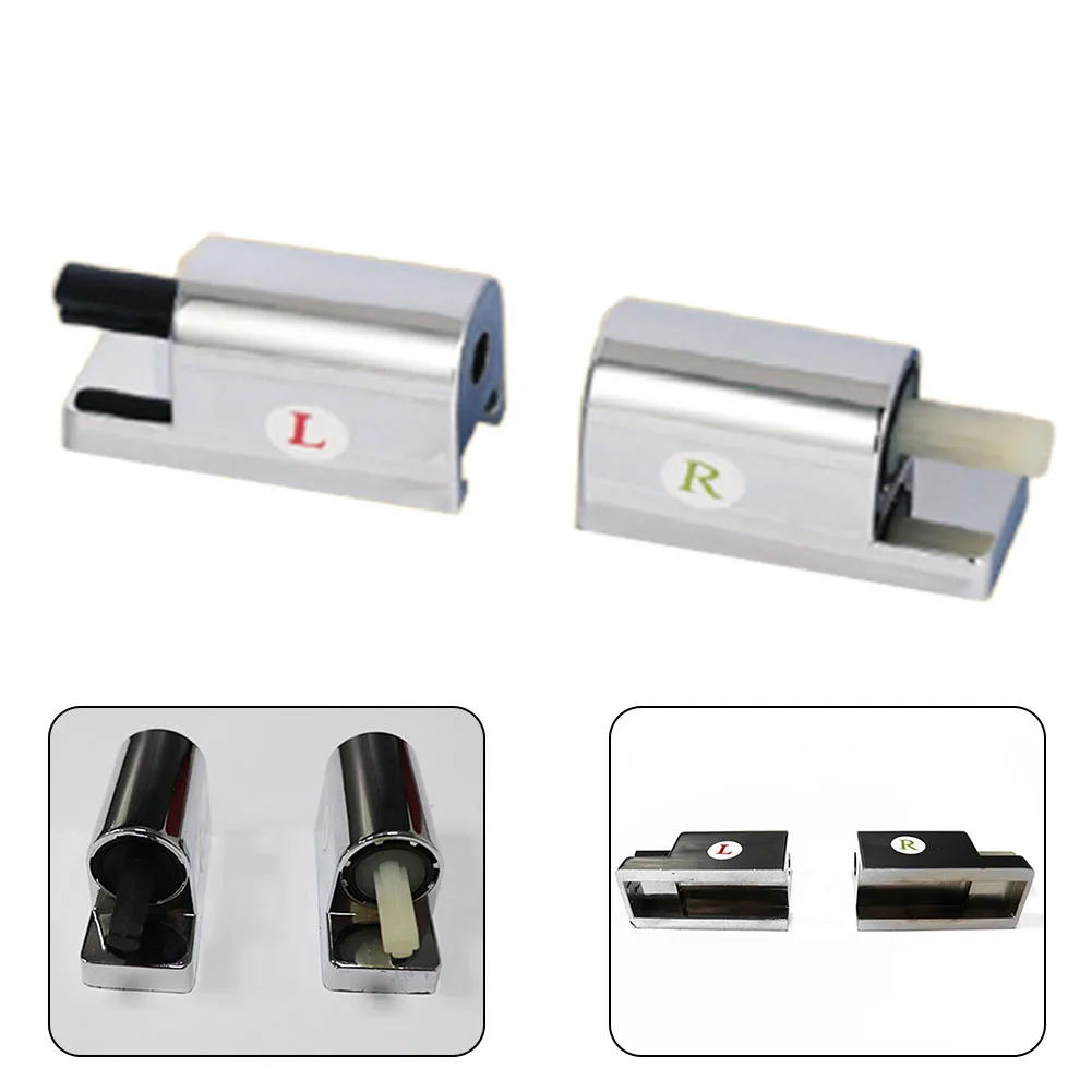 

Toilet Lid Hinges Toilet Soft Close Fittings Fixing Kit Zinc Alloy Mounting Fixing Connector Replacements Parts Lowering Hinge