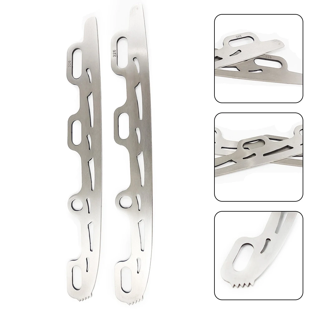 1 Pair Ice Skates Roller Ice Skate Blade Stainless Steel Retrofit Accessories Replaceable Ice Skate Shoe Blades
1 Pair Ice Skates Roller Ice Skate Blade Stainless Steel Retrofit Accessories Replaceable Ice Skate Shoe Blades