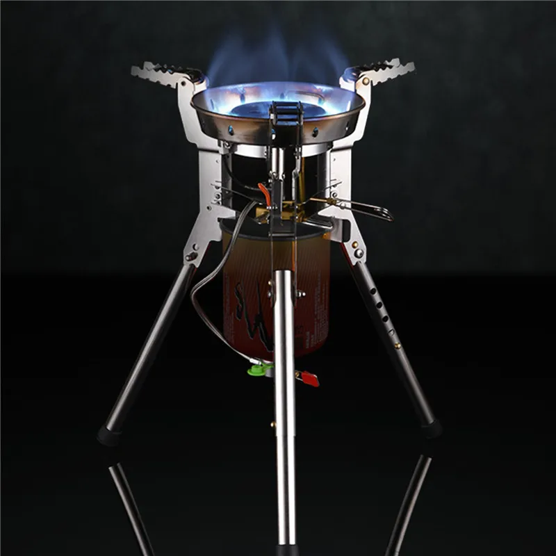 BRS-69 Outdoor Camping Gas Stove High Power 4360W Portable Foldable Burner Camping Picnic Windproof Stove Backpaking Camp Cooker
BRS-69 Outdoor Camping Gas Stove High Power 4360W Portable Foldable Burner Camping Picnic Windproof Stove Backpaking Camp Cooker
