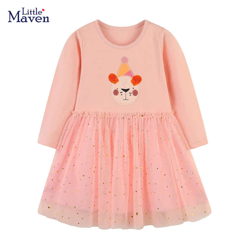 Little maven 2022 Baby Girls Pink Princess Dress Autumn Casual Clothes Lovely and Comfort for Kids 2-7 year
Little maven 2022 Baby Girls Pink Princess Dress Autumn Casual Clothes Lovely and Comfort for Kids 2-7 year