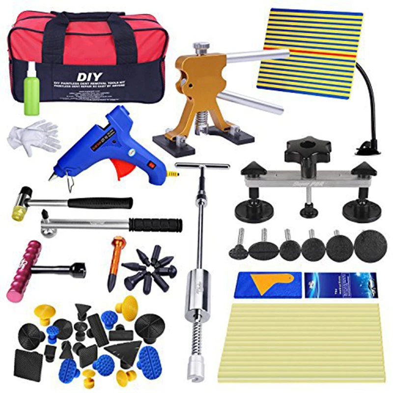 Automotive Dent Repair Tools Body Dent Repair PDR sheet Metal Dent Repair Kit Auto depression repair
Automotive Dent Repair Tools Body Dent Repair PDR sheet Metal Dent Repair Kit Auto depression repair