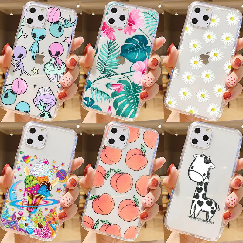 Cute Flower Ice cream Alien phone Case for iphone 14 13 pro max 12 Pro Max 11 Pro Max 6S 8 7 Plus X XR XS MAX TPU Silicone case
Cute Flower Ice cream Alien phone Case for iphone 14 13 pro max 12 Pro Max 11 Pro Max 6S 8 7 Plus X XR XS MAX TPU Silicone case