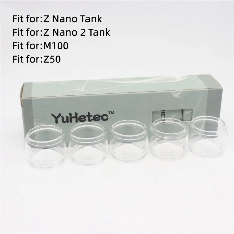 

5PCS Bubble Normal Spare Glass Tube for Geekvape Z Nano 2 tank II / Z Nano / M100 Z50 KIT Machine Accessories