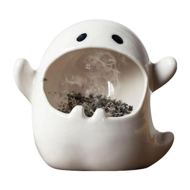 Creative European Cute Cartoon Ghost Ashtray Family Living Room Personality Fashion Trend Anti Fly Ash Small Ceramic Ashtray
Creative European Cute Cartoon Ghost Ashtray Family Living Room Personality Fashion Trend Anti Fly Ash Small Ceramic Ashtray