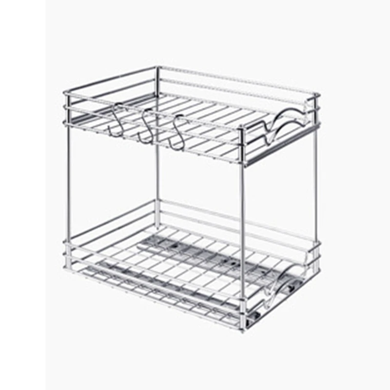 Pull Out Spice Rack Organizer For Cabinet,Heavy Duty Slide Out Double Rack For Kitchen Cabinets And Pantry Closet
Pull Out Spice Rack Organizer For Cabinet,Heavy Duty Slide Out Double Rack For Kitchen Cabinets And Pantry Closet