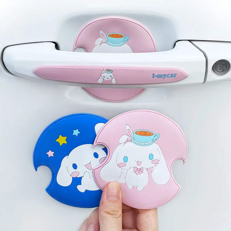 Kawaii Genuine Sanrio Car Door Anti-Scratch Sticker Cinnamoroll Door Handle Protective Film Universal Decorative Accessories
Kawaii Genuine Sanrio Car Door Anti-Scratch Sticker Cinnamoroll Door Handle Protective Film Universal Decorative Accessories