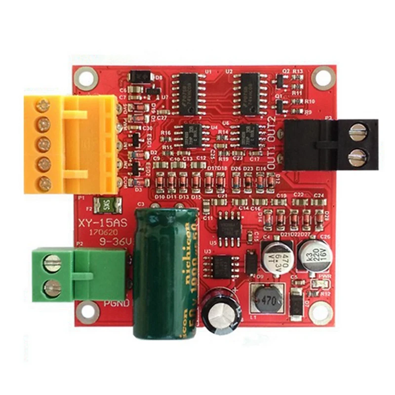 DC Motor Drive Board 15A 6-36V High-Power Industrial PWM Speed Regulation PWM DC Speed Controller Module 
DC Motor Drive Board 15A 6-36V High-Power Industrial PWM Speed Regulation PWM DC Speed Controller Module