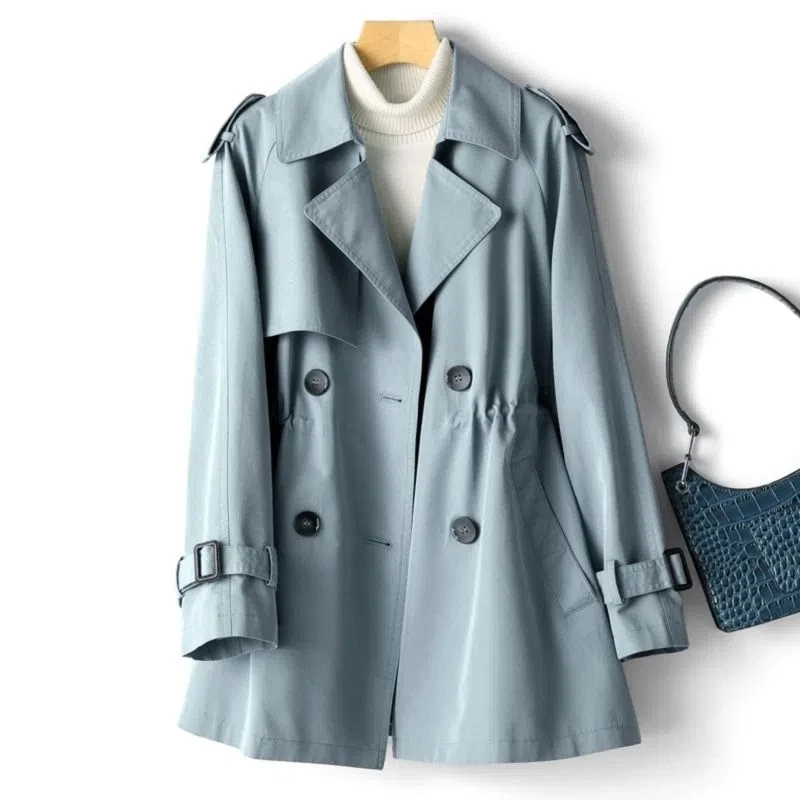 Women'S Windbreaker 2023 Spring Autumn New Women Double Breasted Trench Coat British Popular Coat Top Plus Size Loose Jacket
Women'S Windbreaker 2023 Spring Autumn New Women Double Breasted Trench Coat British Popular Coat Top Plus Size Loose Jacket