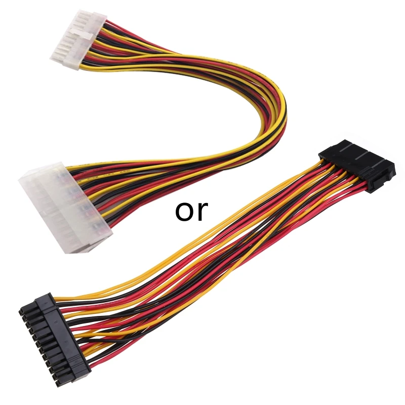 Удлинительный кабель ATX 24p с выходной мощностью, синхронизатор компьютерного кабеля, адаптер 30 см/11,81 дюйма
Удлинительный кабель ATX 24p с выходной мощностью, синхронизатор компьютерного кабеля, адаптер 30 см/11,81 дюйма