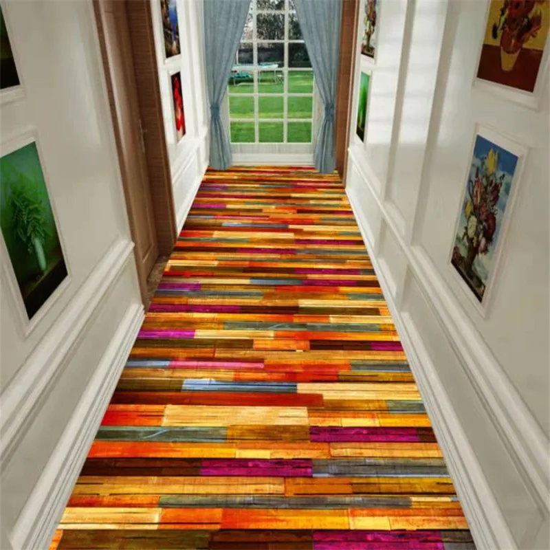 Fashion Simple Corridor Carpet Aisle Home Kitchen Non-slip Strip Living Room Bedroom Room Decoration Corridor Porch Door Mat
Fashion Simple Corridor Carpet Aisle Home Kitchen Non-slip Strip Living Room Bedroom Room Decoration Corridor Porch Door Mat
