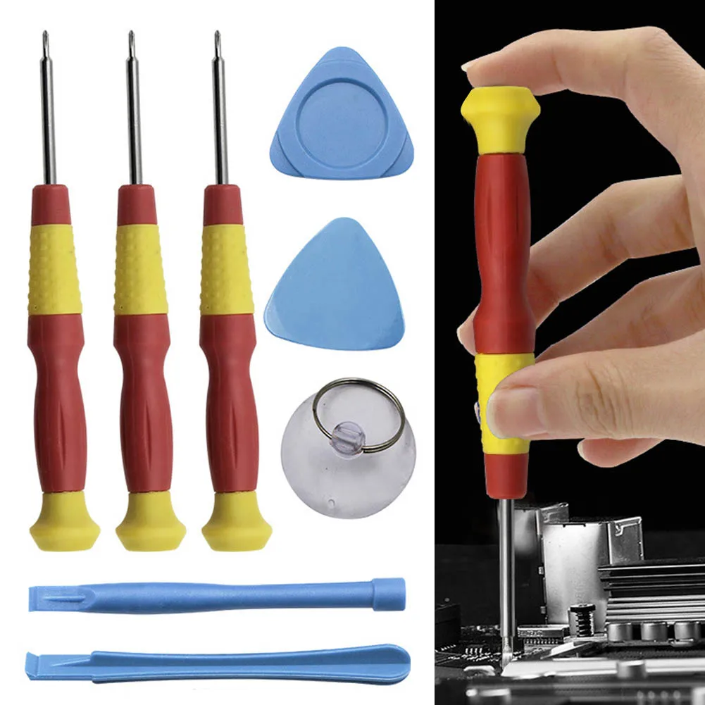 8 In 1 Opening Repair Tools 0.8 Star 0.6 Y Type 1.5 Cross Screwdriver For Phone Screen Opener Screwdriver Set Crowbar Star Y
8 In 1 Opening Repair Tools 0.8 Star 0.6 Y Type 1.5 Cross Screwdriver For Phone Screen Opener Screwdriver Set Crowbar Star Y