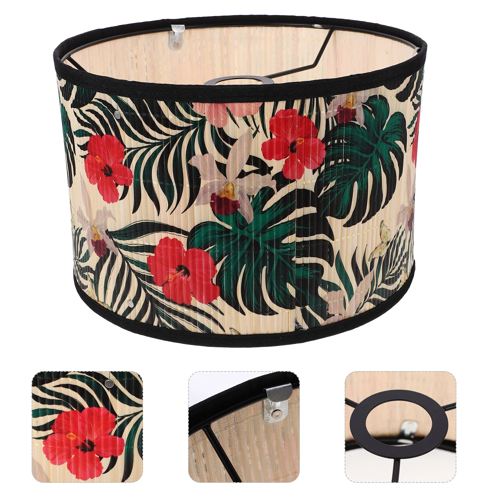 Lamp Shades Vintage Bamboo Lampshade Decorative Iron Ceiling Pendant Hanging Light Cover Replacement
Lamp Shades Vintage Bamboo Lampshade Decorative Iron Ceiling Pendant Hanging Light Cover Replacement