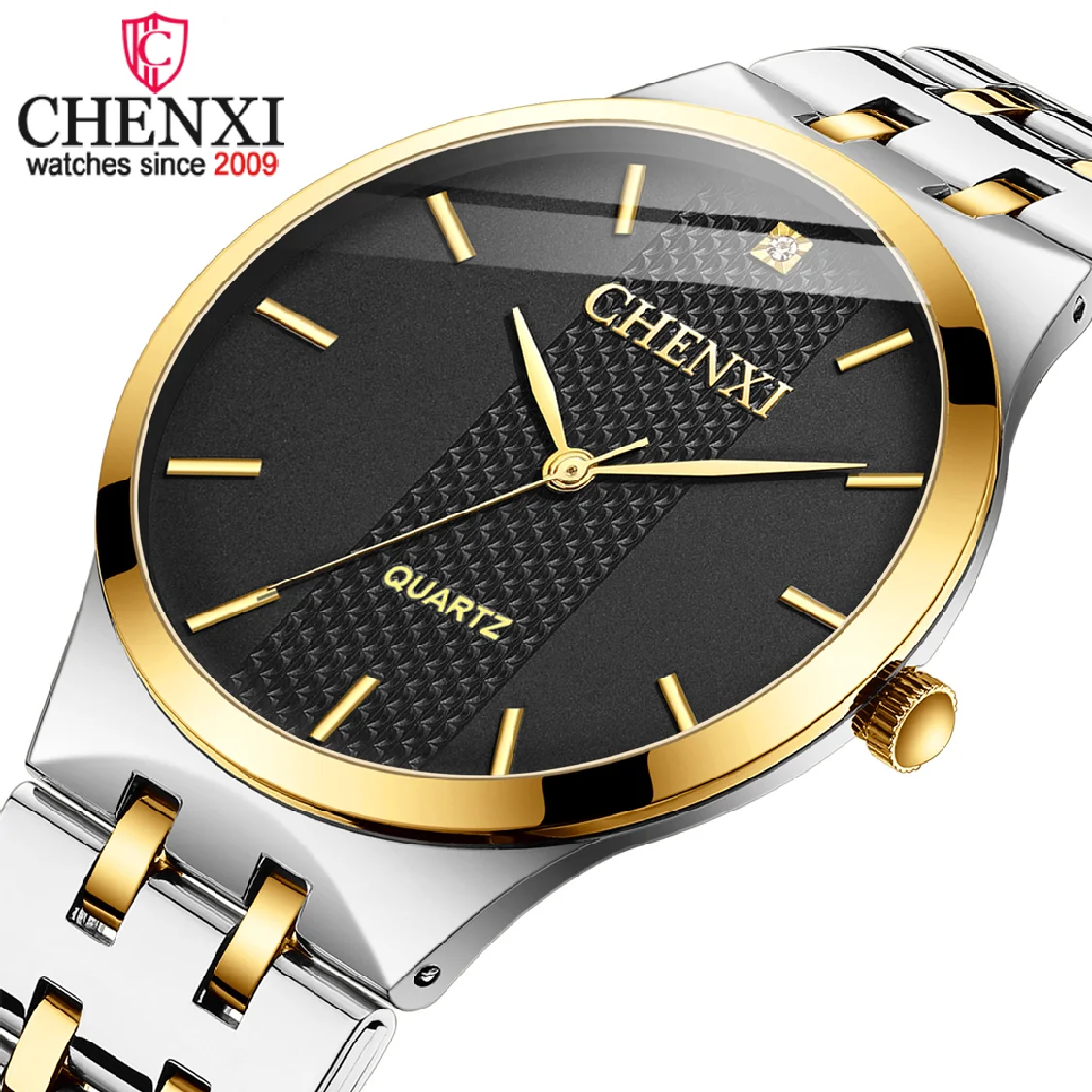 CHENXI Top Luxury Brand Men Women Watches Stainless Steel Waterproof Ultra Thin Quartz Watch Men Business Dress Wristwatches
CHENXI Top Luxury Brand Men Women Watches Stainless Steel Waterproof Ultra Thin Quartz Watch Men Business Dress Wristwatches