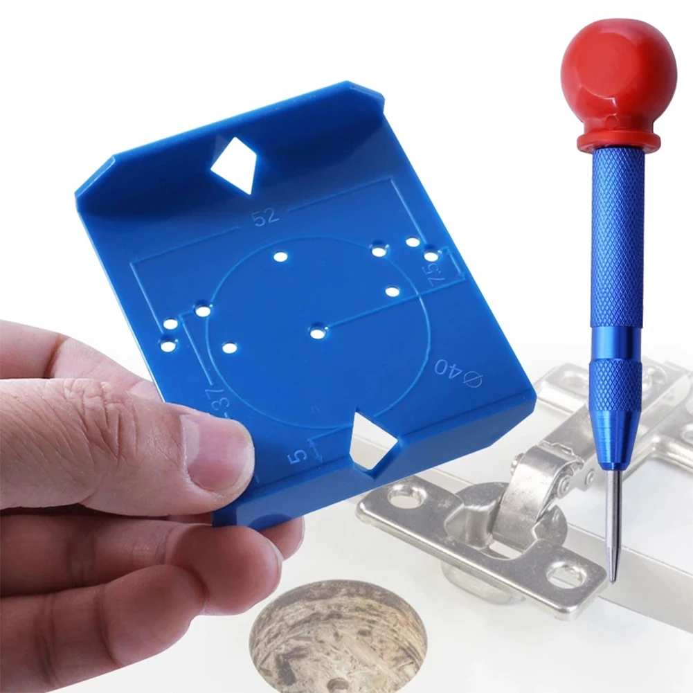 Hinge Jig Door Cabinets Concealed 35/40mmHinge Hole Template ABS Drilling Guide Locator Punch 2mm Drill Bit Woodworking Tool
Hinge Jig Door Cabinets Concealed 35/40mmHinge Hole Template ABS Drilling Guide Locator Punch 2mm Drill Bit Woodworking Tool