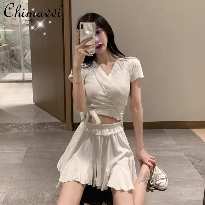 Summer 2022 New Fashion Sexy V-neck Two-Piece Dress Swimwear for Female Sweet Tie Bow Slim Fit Swimsiut Women's
Summer 2022 New Fashion Sexy V-neck Two-Piece Dress Swimwear for Female Sweet Tie Bow Slim Fit Swimsiut Women's