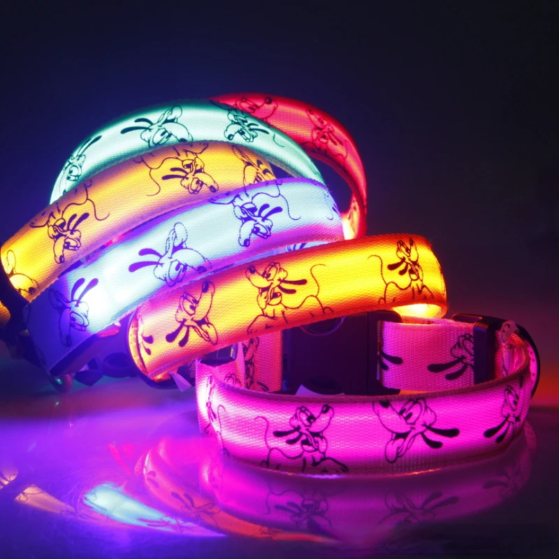 LED Dog Collar Light Night Safety Nylon Pet Dog Collar Glowing Luminous Collar Perro Luz Bright Dog Collar Electronic Pets Items
LED Dog Collar Light Night Safety Nylon Pet Dog Collar Glowing Luminous Collar Perro Luz Bright Dog Collar Electronic Pets Items