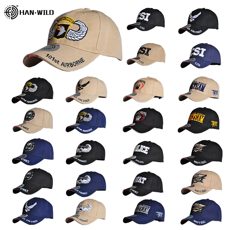 HAN WILD Men Tactical Baseball Cap Army Snapback Hat Cotton Bone Adjustable Male Outdoor US Navy Snapback Cap Gorras
HAN WILD Men Tactical Baseball Cap Army Snapback Hat Cotton Bone Adjustable Male Outdoor US Navy Snapback Cap Gorras