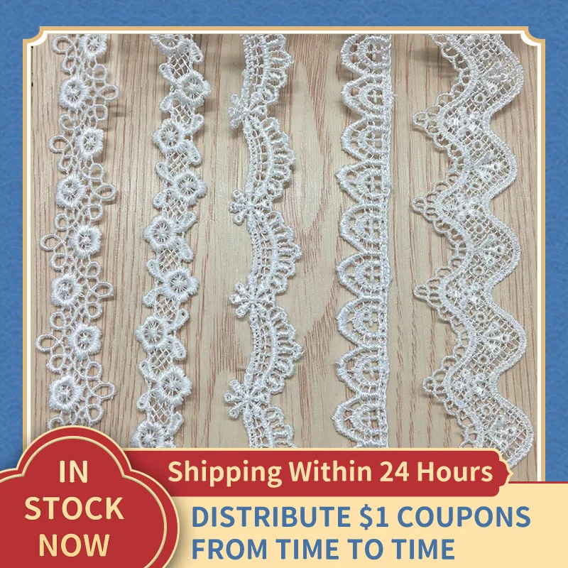 1 Yards White Hollow Floral Lace Fabric DIY Crafts Sewing Ribbons Clothes Necklace Underwear Garment Accessories Embroidered
1 Yards White Hollow Floral Lace Fabric DIY Crafts Sewing Ribbons Clothes Necklace Underwear Garment Accessories Embroidered