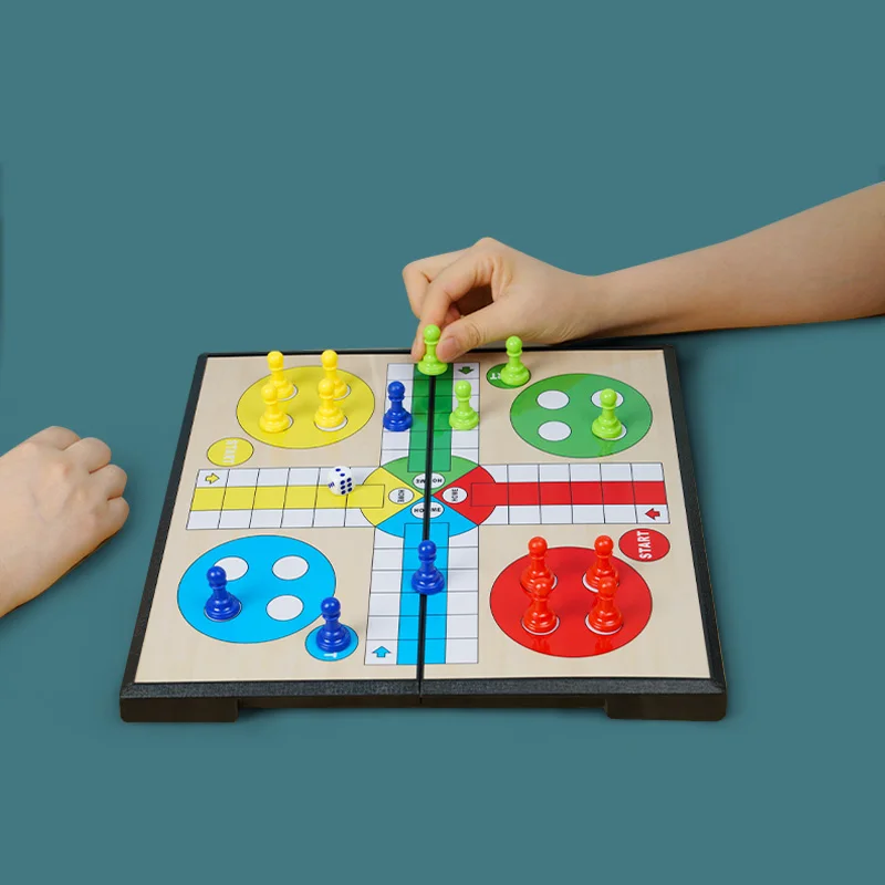 Classic chess and card toys, foldable, magnetic, portable to fulfill personal chess and card board game toys Ludo
Classic chess and card toys, foldable, magnetic, portable to fulfill personal chess and card board game toys Ludo