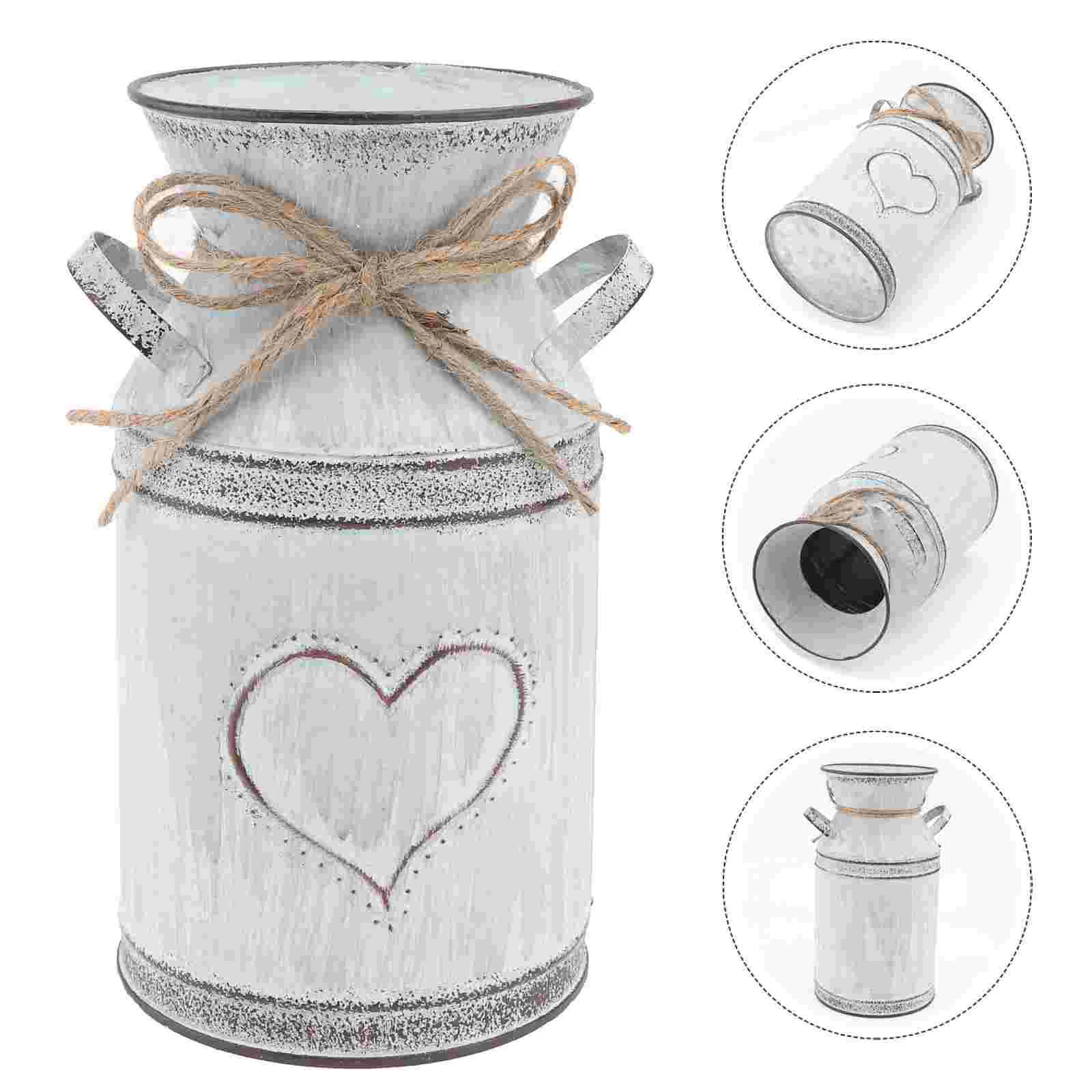 Flower Vase Metal Bucket Rustic Pots Vintage Pot Planter Indoorplant Canjugfarmhouse Pitcher Shabby Chic Planters Galvanized
Flower Vase Metal Bucket Rustic Pots Vintage Pot Planter Indoorplant Canjugfarmhouse Pitcher Shabby Chic Planters Galvanized