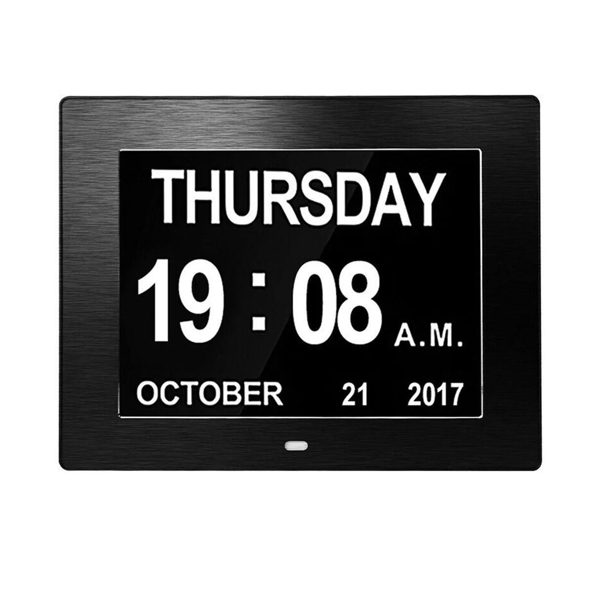 8inch Large Screen Digital Alarm Clock Auto Brightness Adjustment Calendar Clock(Black/UK Plug) 8inch
8inch Large Screen Digital Alarm Clock Auto Brightness Adjustment Calendar Clock(Black/UK Plug) 8inch