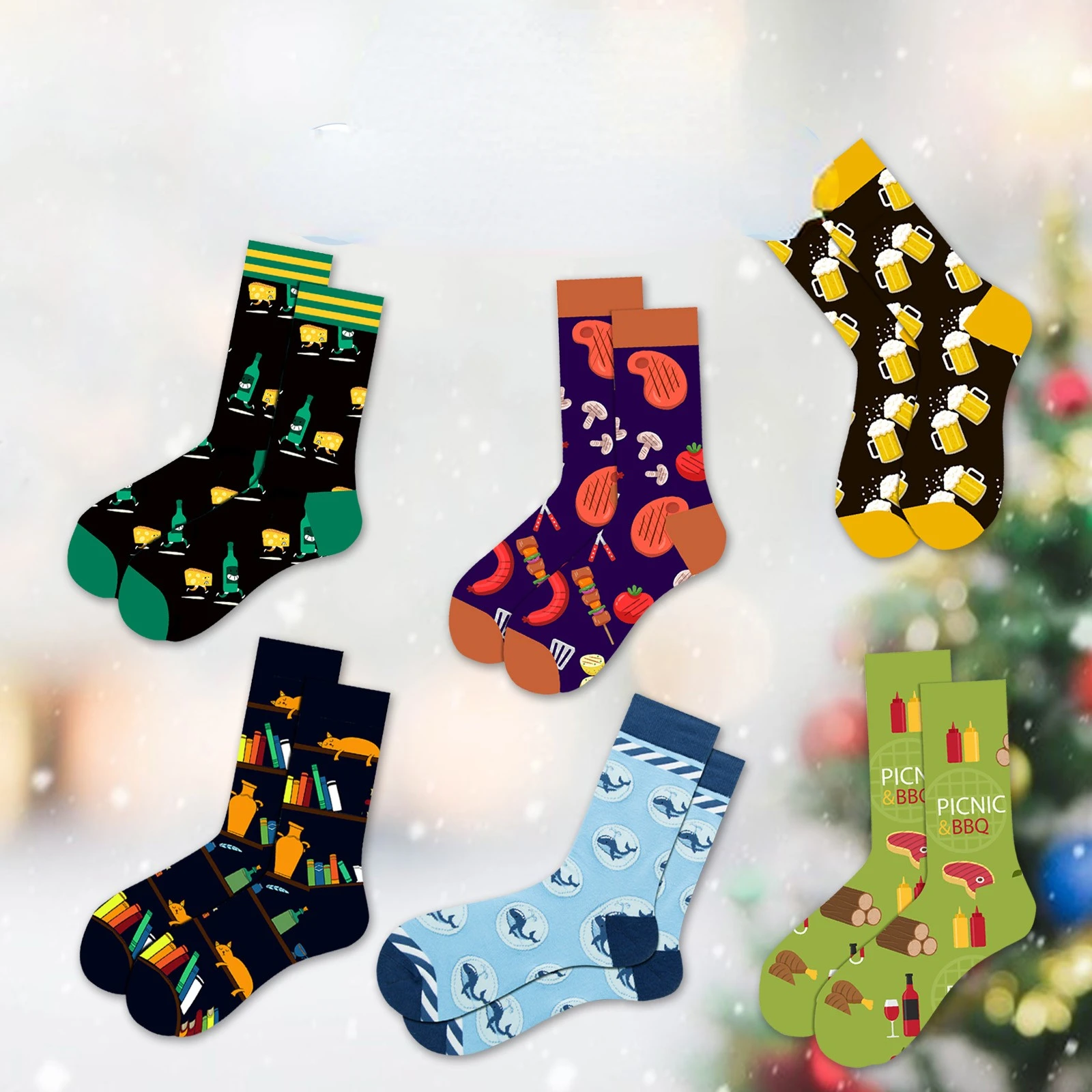 Funny Mens Socks Hip Hop Harajuku Kawaii Cartoon Cotton Socks Fruit Animal Beer Food Happy Casual Socks Gifts For Men traf
Funny Mens Socks Hip Hop Harajuku Kawaii Cartoon Cotton Socks Fruit Animal Beer Food Happy Casual Socks Gifts For Men traf