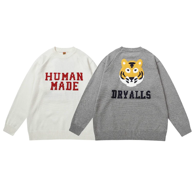 Autumn Winter New Human MadeTiger Logo Sweater Men Women Sweatshirts Oversized Crewneck Pullover Cotton
Autumn Winter New Human MadeTiger Logo Sweater Men Women Sweatshirts Oversized Crewneck Pullover Cotton