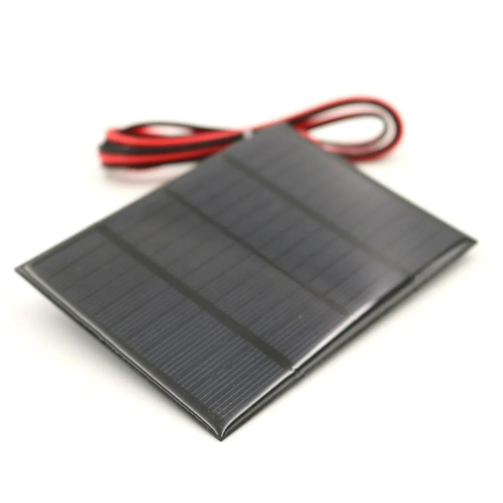 10PCS 12V 125mA 1.5W Mini Solar System DIY For Battery Cell Phone Charge Polycrystalline Solar Panel with 100cm extend wire
10PCS 12V 125mA 1.5W Mini Solar System DIY For Battery Cell Phone Charge Polycrystalline Solar Panel with 100cm extend wire
