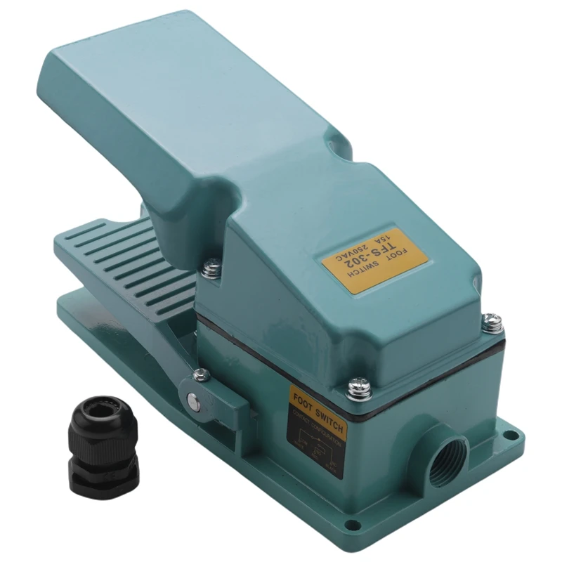 TFS-302 Foot Switch Pedal Switch 15A AC 250V 50HZ For Textile Equipment, Welding Device, Printing Device
TFS-302 Foot Switch Pedal Switch 15A AC 250V 50HZ For Textile Equipment, Welding Device, Printing Device