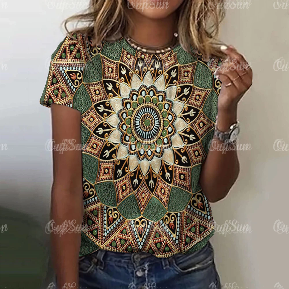Print Womens T-shirts Summer Fashion Tees For Ladies Casual Short Sleeve Blouse Tops Hot Retro Design National Graphic Clothing
Print Womens T-shirts Summer Fashion Tees For Ladies Casual Short Sleeve Blouse Tops Hot Retro Design National Graphic Clothing