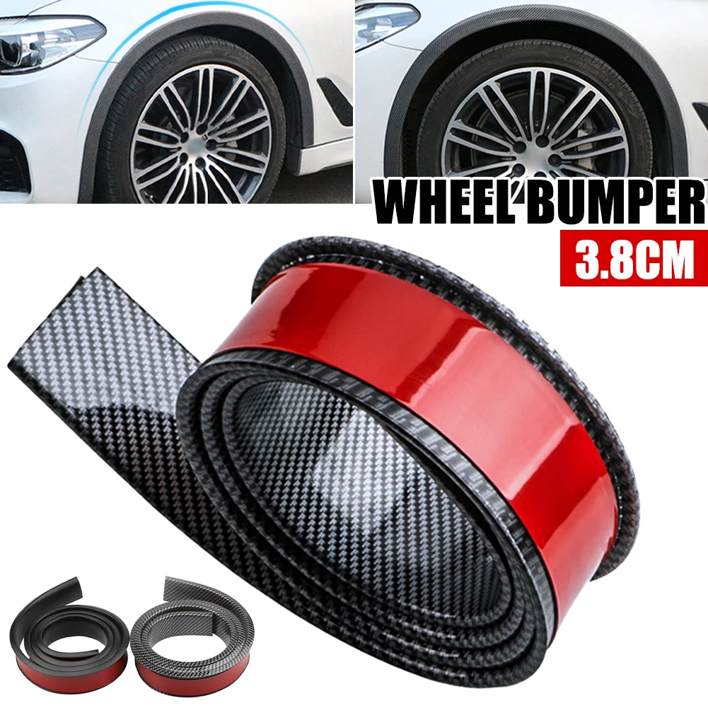 Universal Car Fender Flare Edge Trim 1.5 Meter Length Carbon Fiber PVC Strip Self-Adhesive Wheel Eyebrow Sticker Flare Protector
Universal Car Fender Flare Edge Trim 1.5 Meter Length Carbon Fiber PVC Strip Self-Adhesive Wheel Eyebrow Sticker Flare Protector