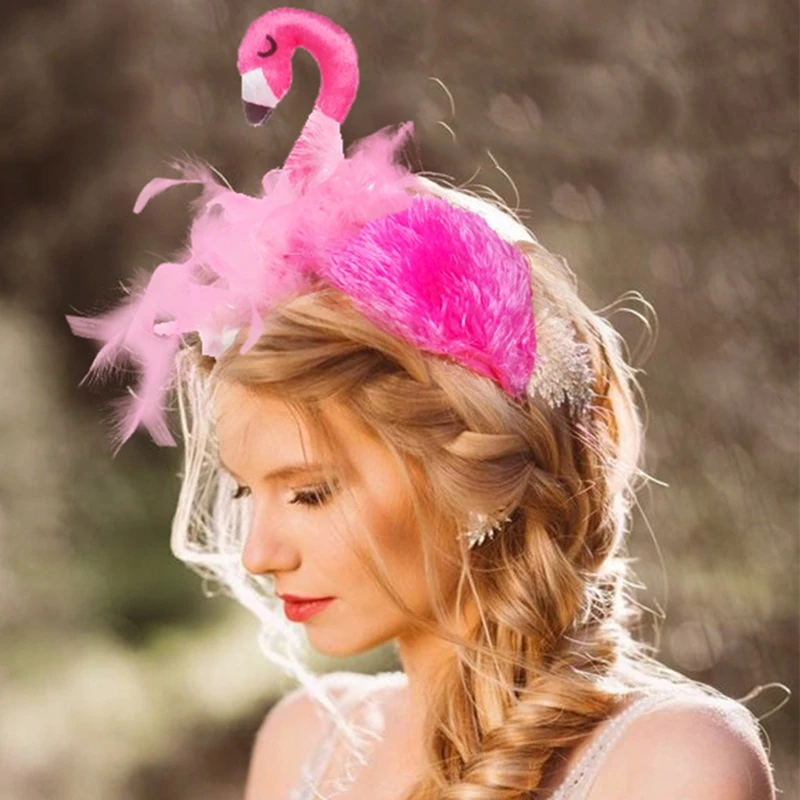 Unisex Cartoon Headband Stuffed Flamingo Shaped Hair Hoop Plush Party Headpiece Hair Band Party Cosplay Costume Props
Unisex Cartoon Headband Stuffed Flamingo Shaped Hair Hoop Plush Party Headpiece Hair Band Party Cosplay Costume Props
