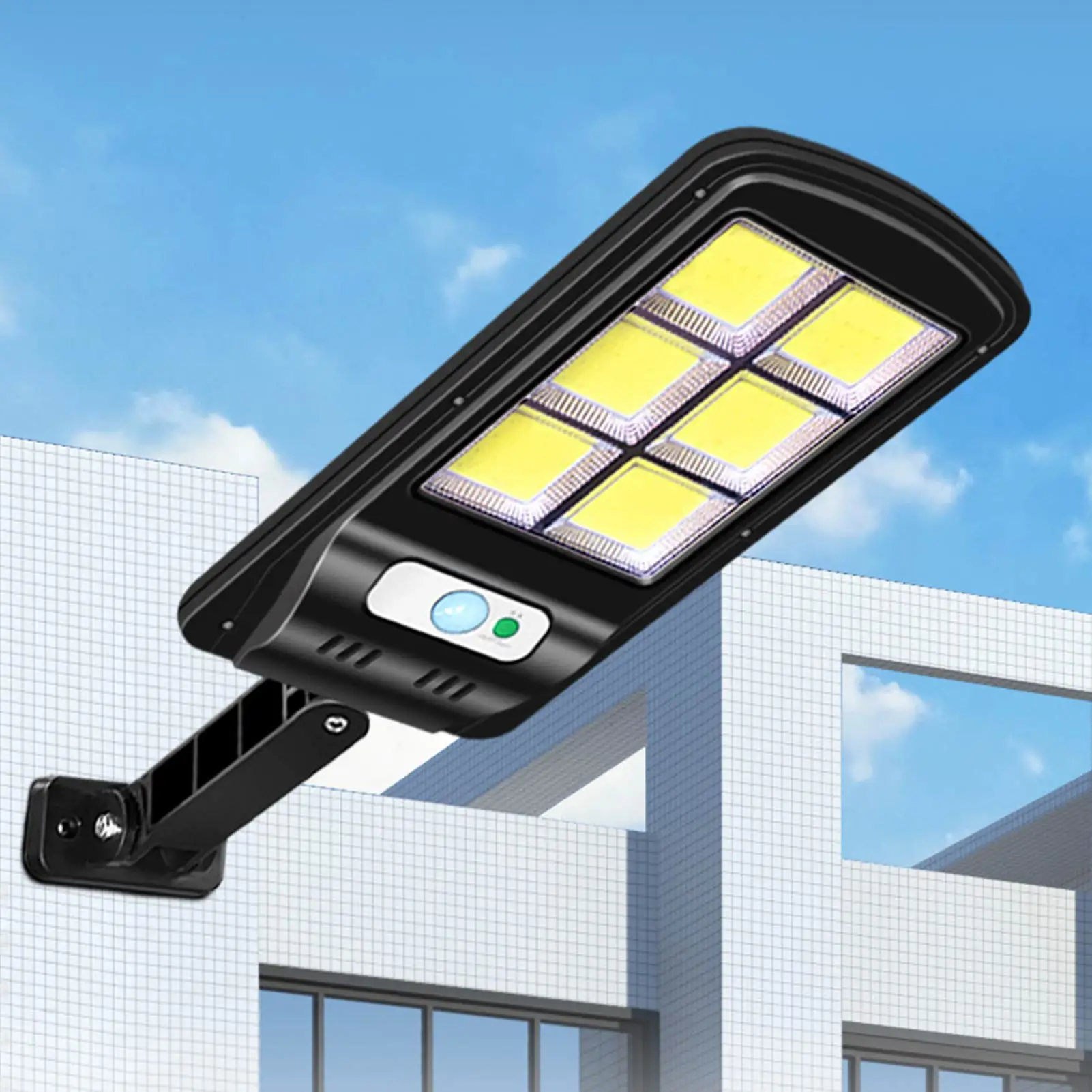 LED Solar Light Outdoor Garden Solar Lamp IP42 Waterproof PIR Motion Sensor Street Light Remote Control Wall Light with 3 Modes
LED Solar Light Outdoor Garden Solar Lamp IP42 Waterproof PIR Motion Sensor Street Light Remote Control Wall Light with 3 Modes