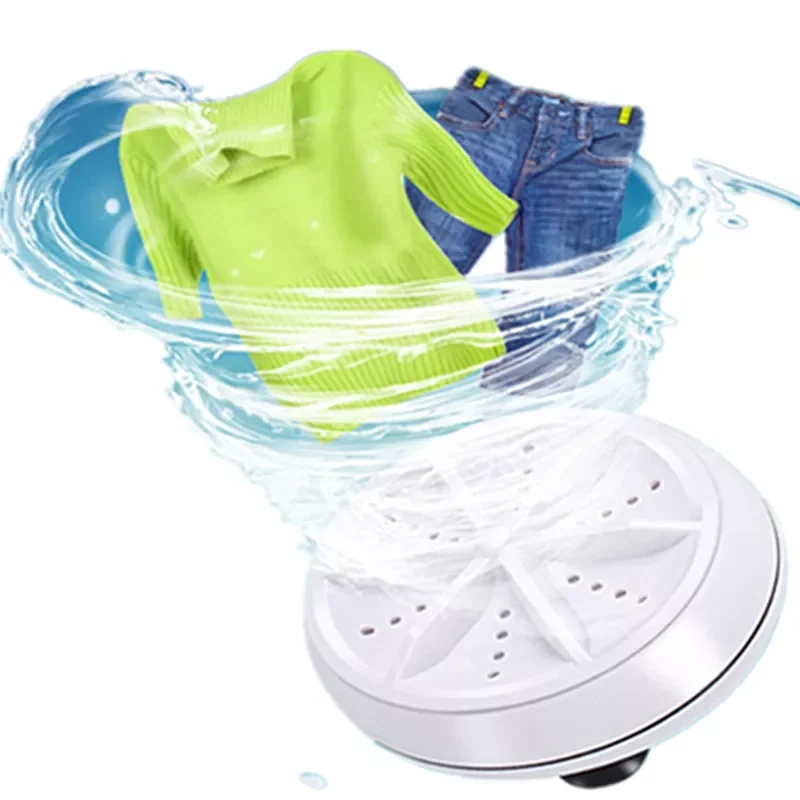 Portable Mini Washing Machine Easy Operation Personal Rotating Turbine Washer Suitable For Travel Home Business Trip
Portable Mini Washing Machine Easy Operation Personal Rotating Turbine Washer Suitable For Travel Home Business Trip