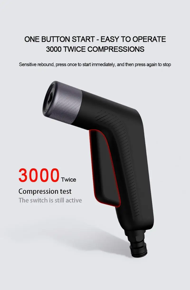 High Pressure Car Wash Water Gun,High Pressure Washer Household Portable Automatic Foam Spray Gun, Garden Watering, Irrigation
High Pressure Car Wash Water Gun,High Pressure Washer Household Portable Automatic Foam Spray Gun, Garden Watering, Irrigation