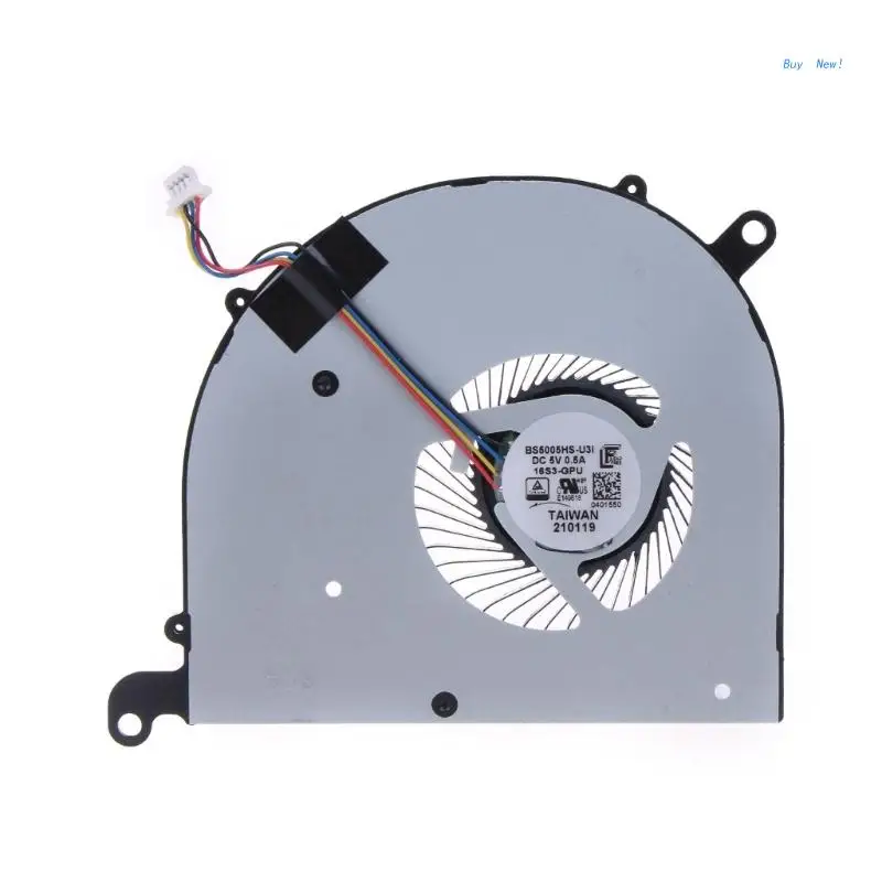 Кулер для процессора ноутбука MSI, 4 контакта, 0,5 А, 5 В, 8 м 
Кулер для процессора ноутбука MSI, 4 контакта, 0,5 А, 5 В, 8 м