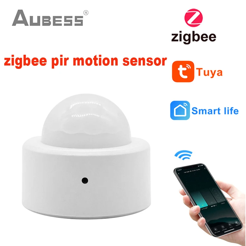 Tuya Zigbee PIR Motion Sensor Wireless Smart Human Body Sensor Infrared Detector Home Security Tuya/Smart Life App Control
Tuya Zigbee PIR Motion Sensor Wireless Smart Human Body Sensor Infrared Detector Home Security Tuya/Smart Life App Control