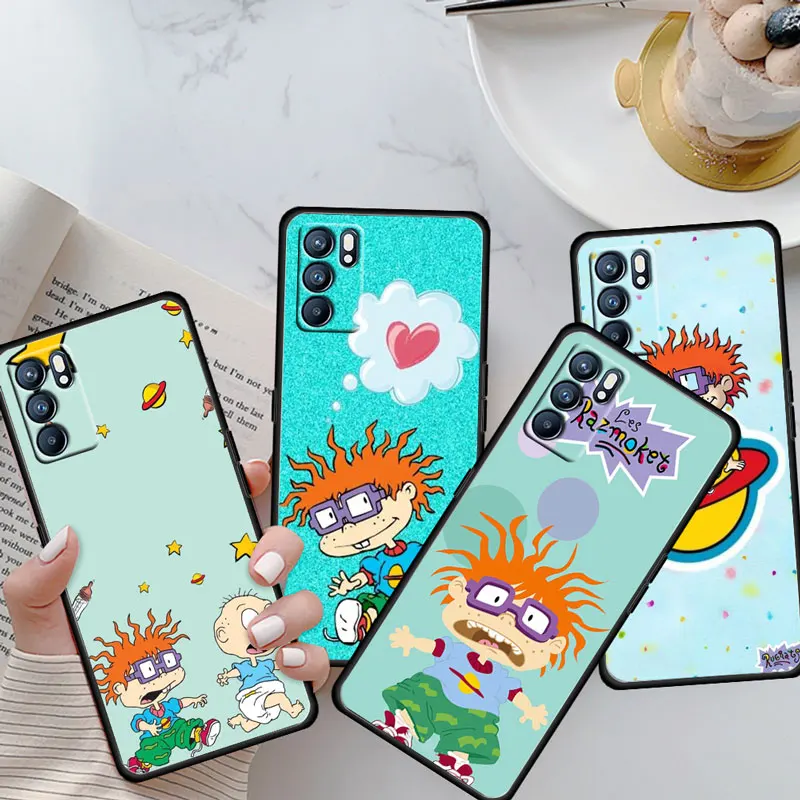 Cartoon boy Rugrat For OPPO Reno 6 5 4 3 2 2Z 2F Z 4F 4SE 4Z 4G 5G Pro Plus Lite Silicone Soft Black Phone Case Shell
Cartoon boy Rugrat For OPPO Reno 6 5 4 3 2 2Z 2F Z 4F 4SE 4Z 4G 5G Pro Plus Lite Silicone Soft Black Phone Case Shell