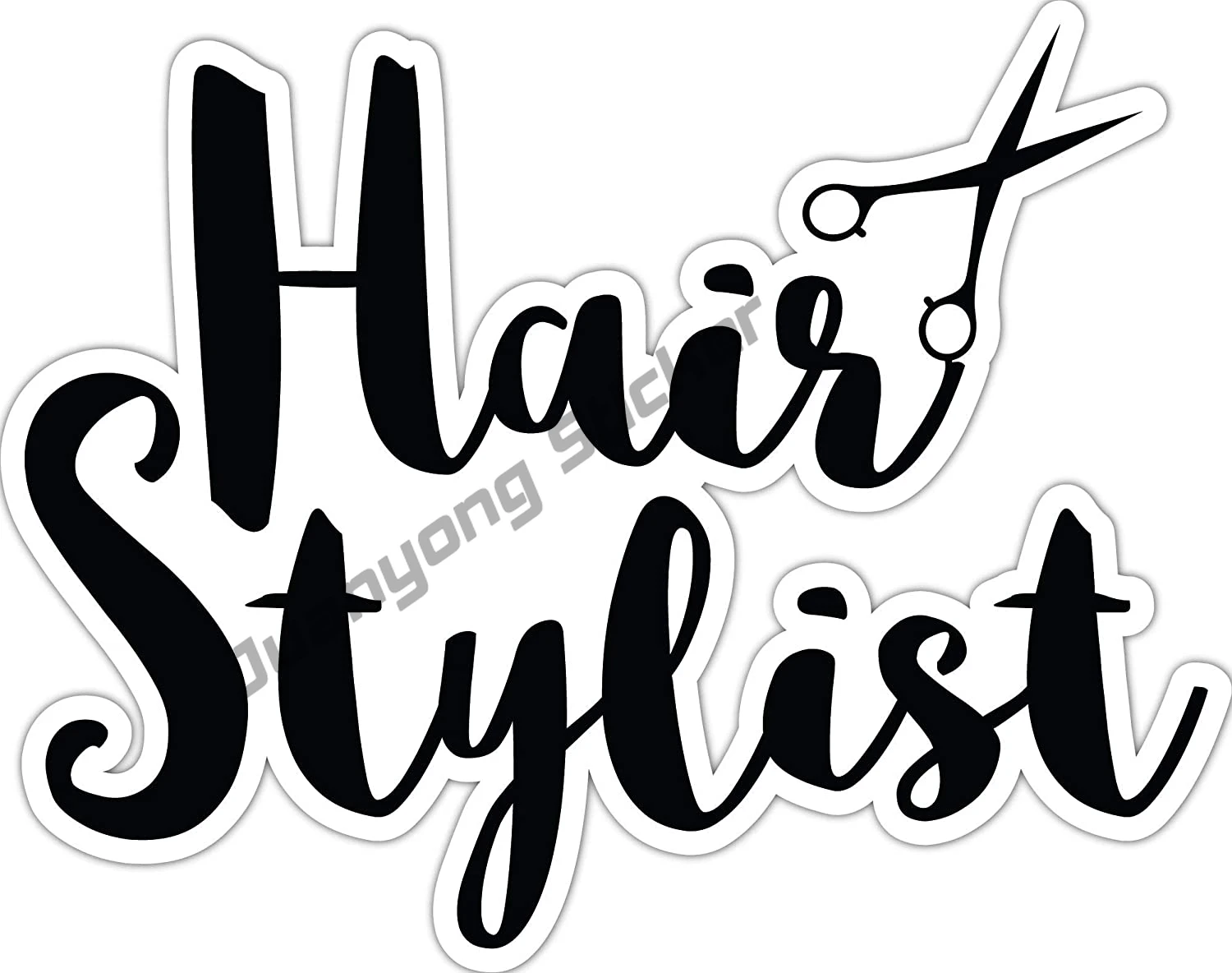 Hair Stylist Car Stickers Creative Decals for Car Truck Laptop JDM Refit Exterior SUV Camper Fine Decal Decor Graphic PVC13x10cm
Hair Stylist Car Stickers Creative Decals for Car Truck Laptop JDM Refit Exterior SUV Camper Fine Decal Decor Graphic PVC13x10cm