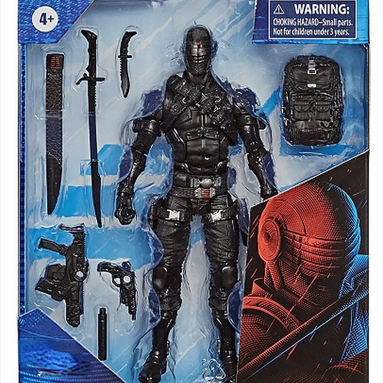 

Hasbro спецназ GIJoe SnakeEyes Duke Destro Roadbuster Scarlett 6-дюймовая кукла гаражный комплект модель