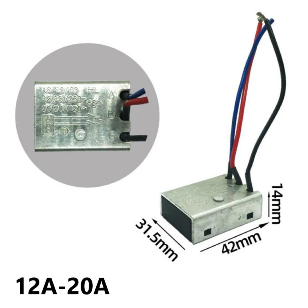 Control Switches Current Limiter For Angle Grinder Power Tools Supplies With 3 Connecting Cables 12-20A Brand New
Control Switches Current Limiter For Angle Grinder Power Tools Supplies With 3 Connecting Cables 12-20A Brand New