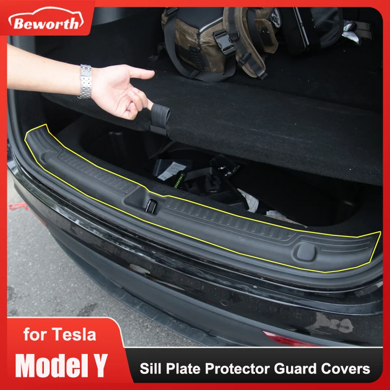 Задний внутренний бампер для багажника Tesla Model Y TPE 2022, автомобильные аргументы, Накладка на порог, защитная крышка, отделка, автомобильные ак...
Задний внутренний бампер для багажника Tesla Model Y TPE 2022, автомобильные аргументы, Накладка на порог, защитная крышка, отделка, автомобильные ак...