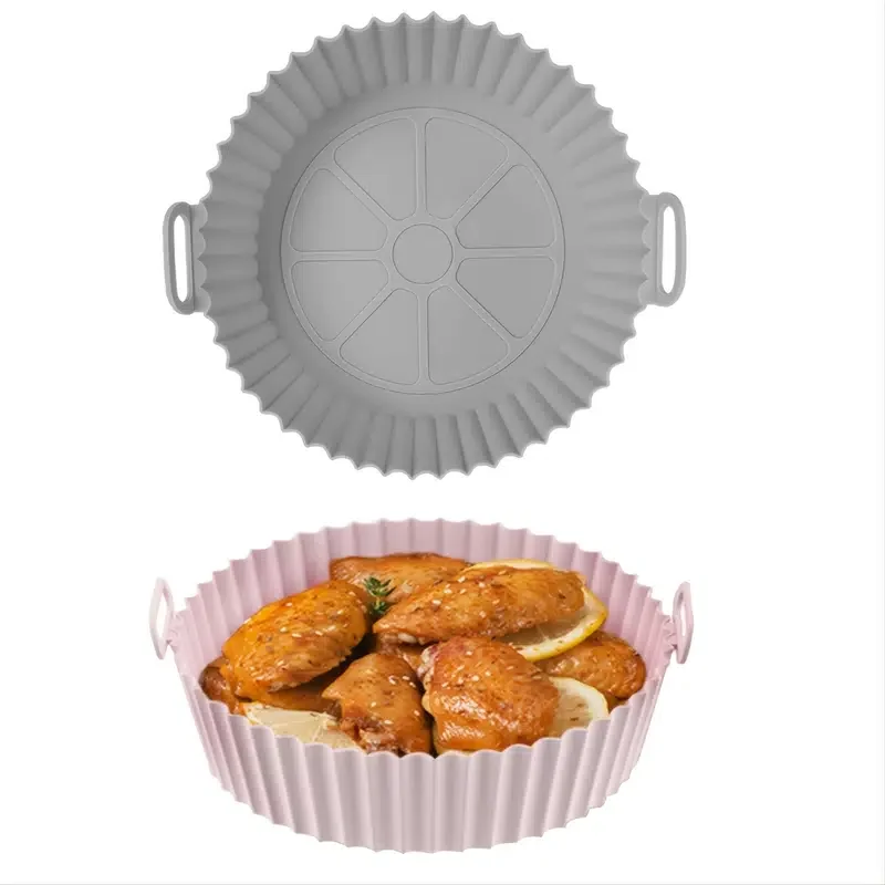 Air Fryers Pot Oven Baking Tray Reusable Silicone Non-Stick Round Baking Pan Microwave Pads Airfryer Pan Liner Cake Mold
Air Fryers Pot Oven Baking Tray Reusable Silicone Non-Stick Round Baking Pan Microwave Pads Airfryer Pan Liner Cake Mold
