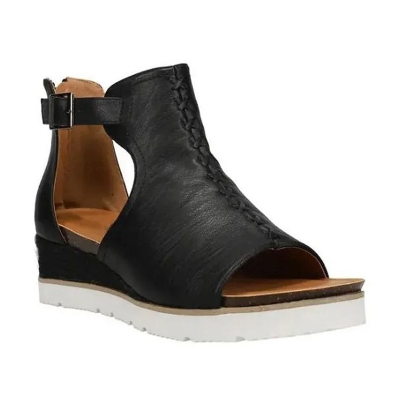 Wedges Sandals Woman 2022 Summer Hemp Rope Braided Edge Retro Shoes Hasp Fashion Platform Shoes Size 43 Open Toe Sandalias Women 
Wedges Sandals Woman 2022 Summer Hemp Rope Braided Edge Retro Shoes Hasp Fashion Platform Shoes Size 43 Open Toe Sandalias Women