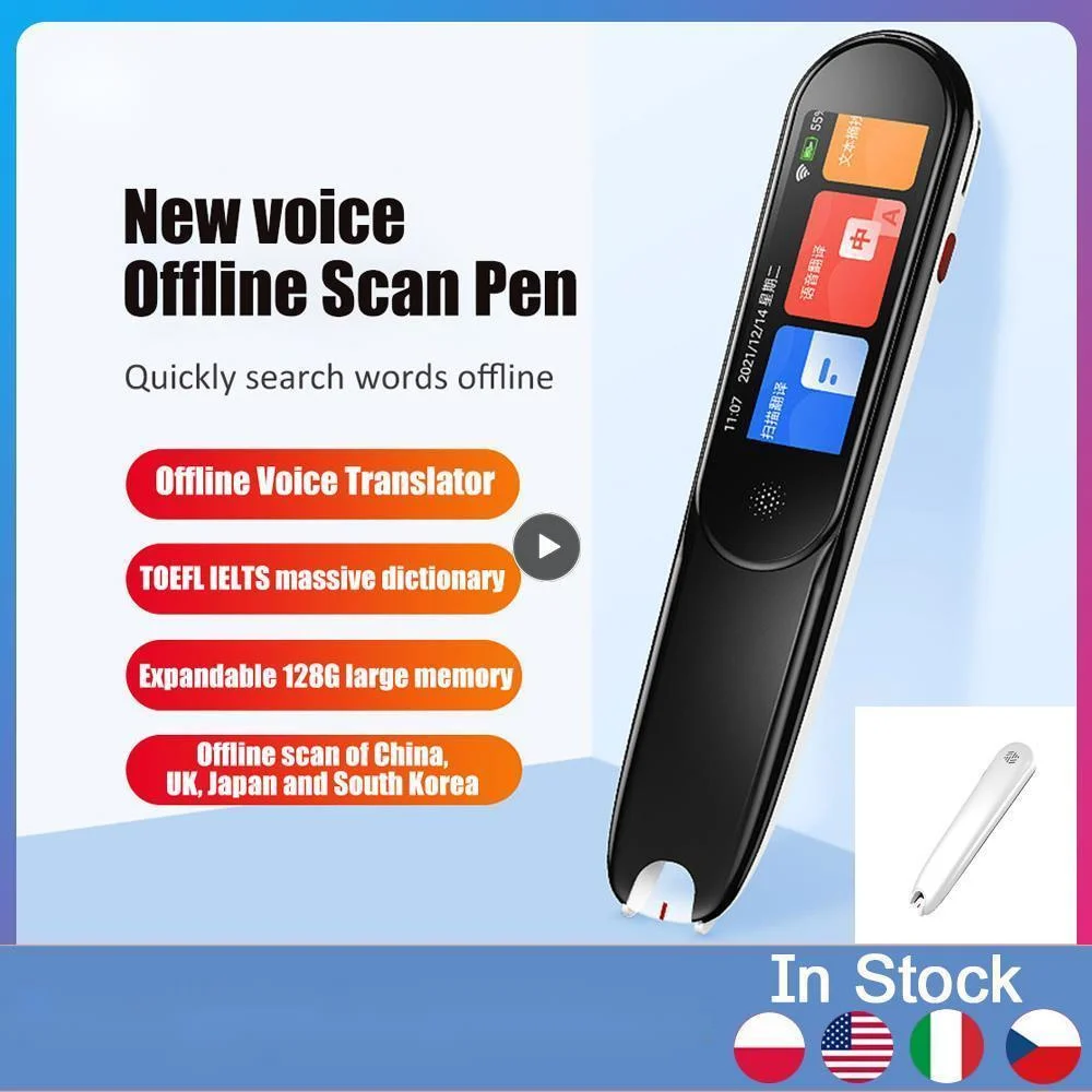 X1 Portable Pen Scanner Languages Offline+WIFI Translation Pen Smart Scanning Translation Pen Suit For Business Travel Abroad
X1 Portable Pen Scanner Languages Offline+WIFI Translation Pen Smart Scanning Translation Pen Suit For Business Travel Abroad