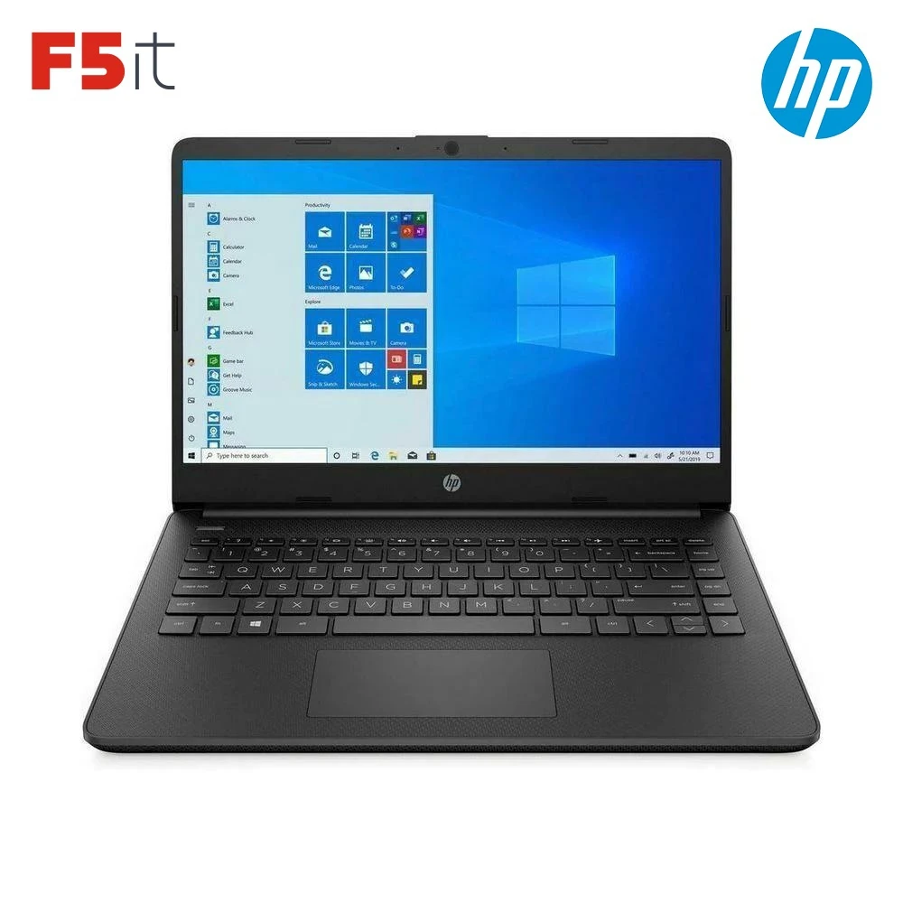 Ноутбук HP 14s-dq3001ur 14" HD black Intel Celeron Dual Core N4020 UHD Graphics 600 4Gb 256Gb SSD Win10 3E7K2EA | Компьютеры и