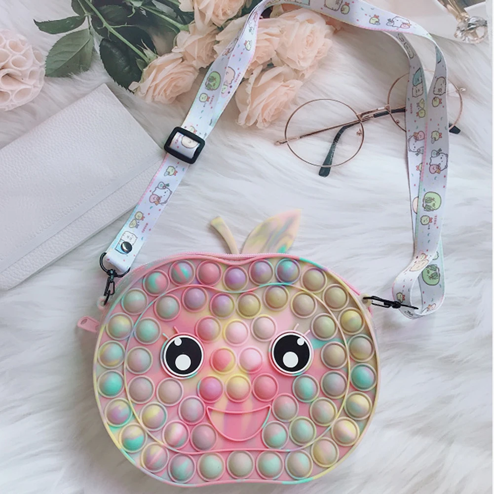 Push Bubble Shoulder Bag Squeeze Toy Silicone Tie Dye Apple Stress Reliever Toys Push Bubble Push Bubble
Push Bubble Shoulder Bag Squeeze Toy Silicone Tie Dye Apple Stress Reliever Toys Push Bubble Push Bubble