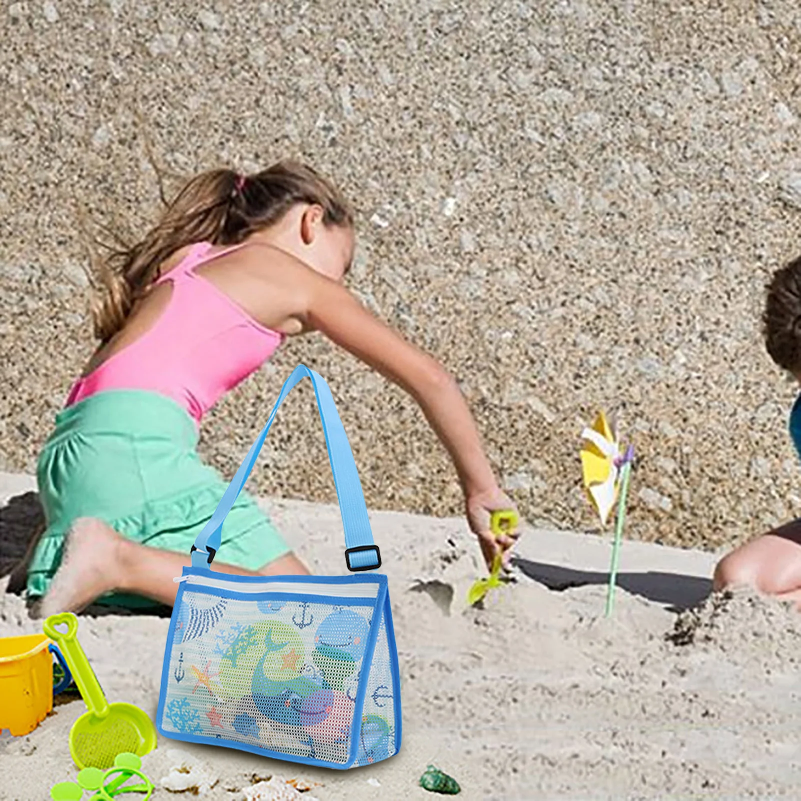 Beach Toys Mesh Bags Kids Shell Collecting Bag Seashell Collecting Storage Bag For Kids Boys And Girls
Beach Toys Mesh Bags Kids Shell Collecting Bag Seashell Collecting Storage Bag For Kids Boys And Girls