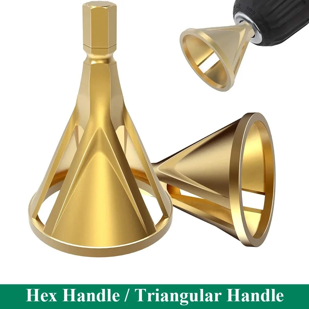 1/2pcs Deburring External Chamfer Tool Metal Hex Triangle Deburr Drills For Stainless Steel Copper Screw Fast Remove Burr Tools
1/2pcs Deburring External Chamfer Tool Metal Hex Triangle Deburr Drills For Stainless Steel Copper Screw Fast Remove Burr Tools